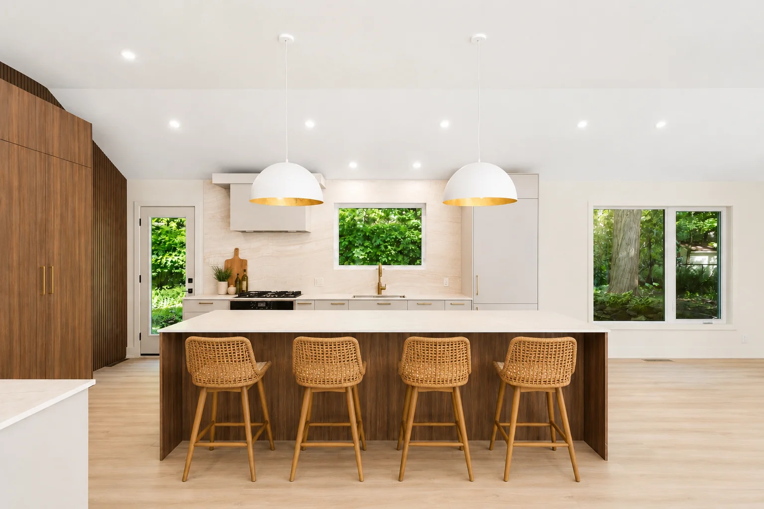 Renovated home interior