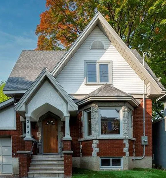 Heritage home renovation with original architectural details
